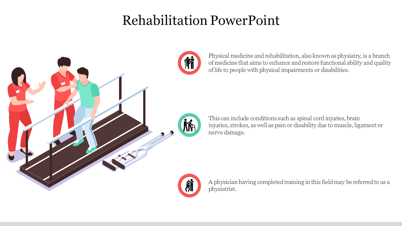 Best Rehabilitation PowerPoint Presentation Template